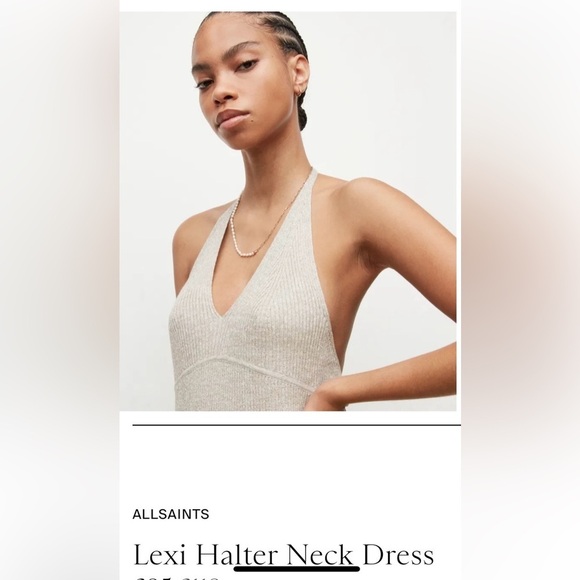All Saints halter neck dress🔥 - Picture 3 of 7
